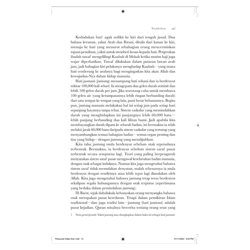 Penyucian Kalbu: Tanda Penyakit Hati &  Penawarnya (Softcover)