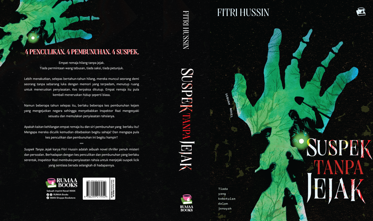 Suspek Tanpa Jejak: Sebuah Novel Thriller by Fitri Hussin