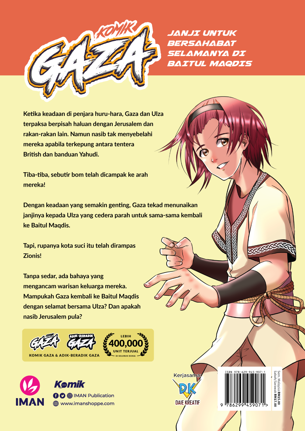 Komik Gaza #11: Janji Untuk Bersahabat Selamanya Di Baitul Maqdis