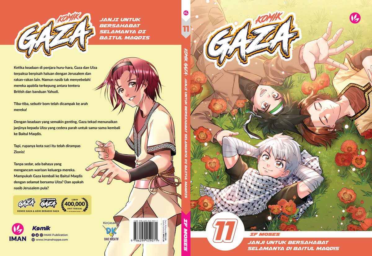 Komik Gaza #11: Janji Untuk Bersahabat Selamanya Di Baitul Maqdis
