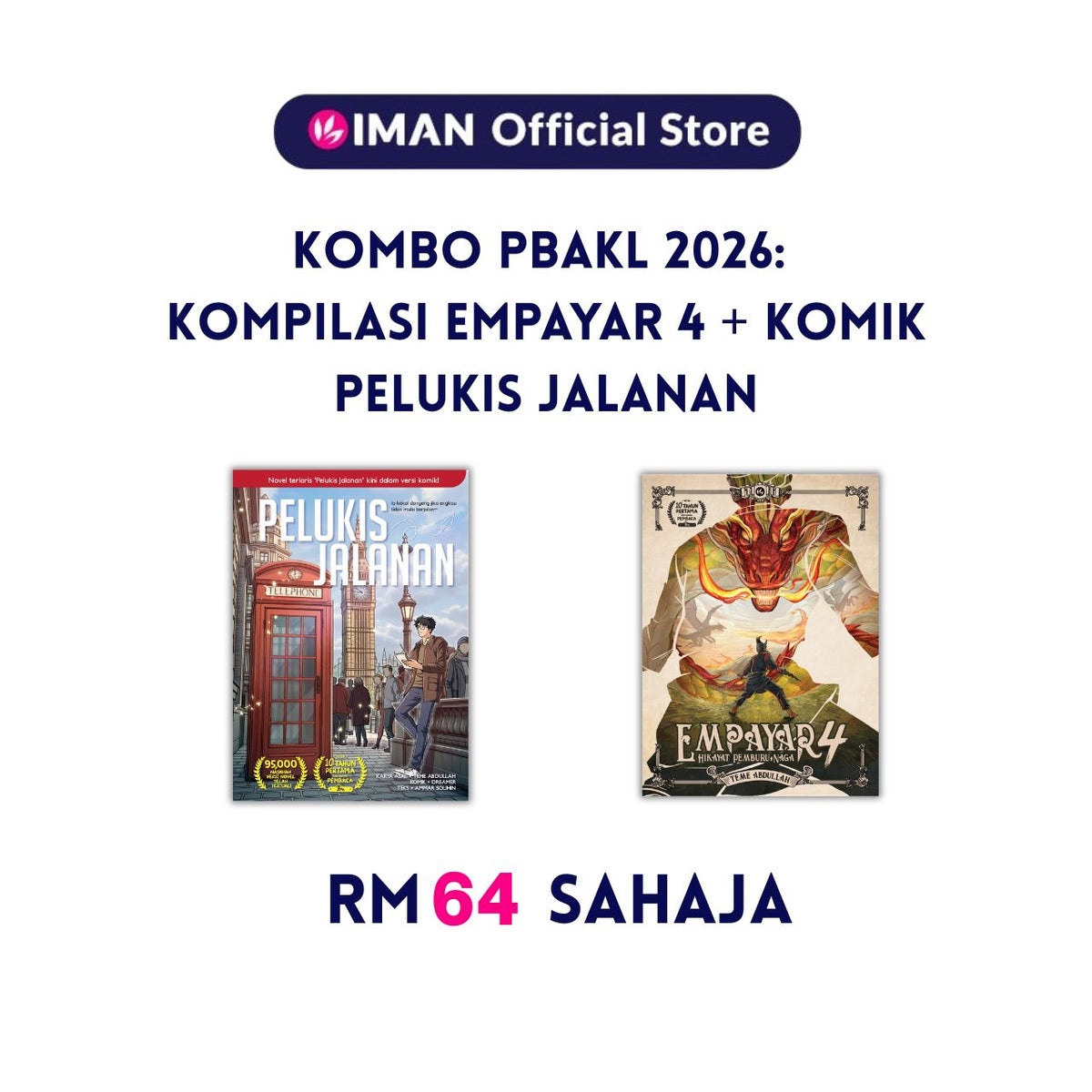 Kombo PBAKL 2026: Kompilasi Empayar 4 + Komik Pelukis Jalanan