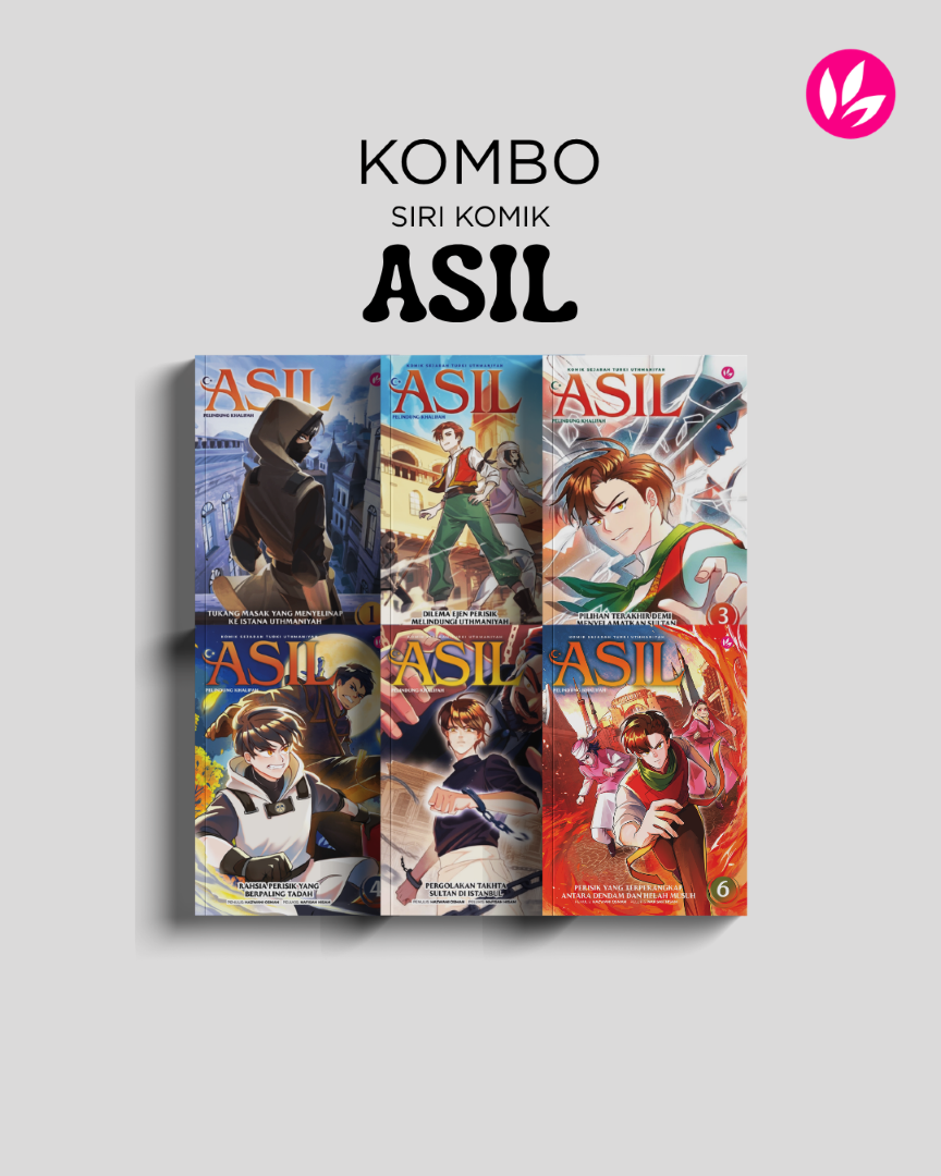 Kombo Siri Komik Asil Perisik Turki Uthmaniyyah 1-6