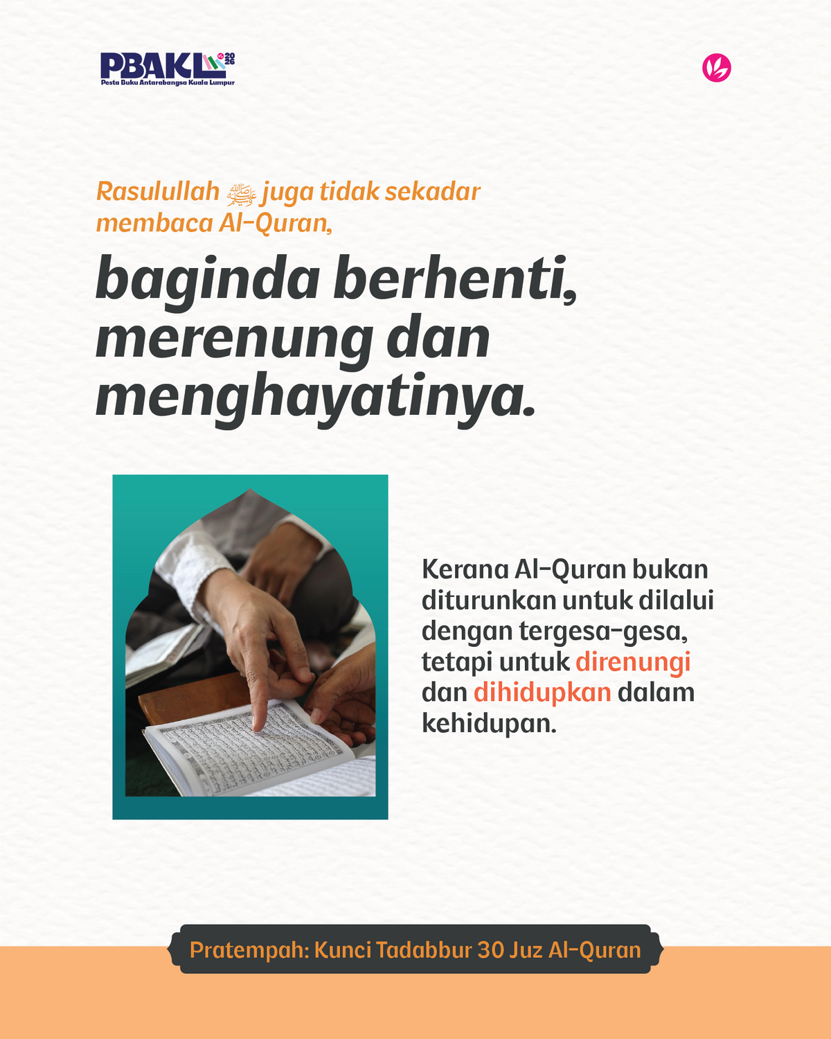 Kunci Tadabbur 30 Juz Al-Quran Jilid 1 oleh Fakhri Fadzli