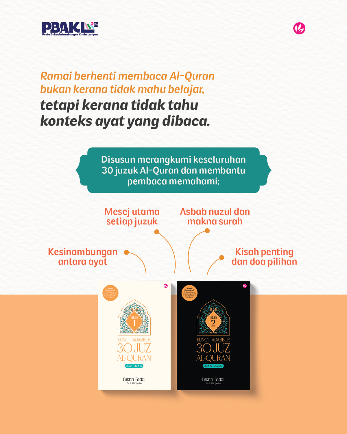 Kunci Tadabbur 30 Juz Al-Quran Jilid 1 oleh Fakhri Fadzli