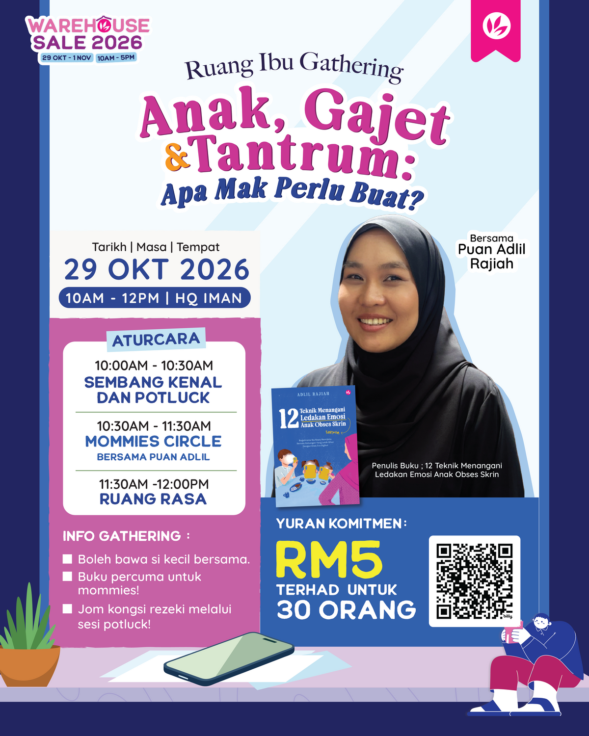 Ticket Event IMAN Warehouse Sale