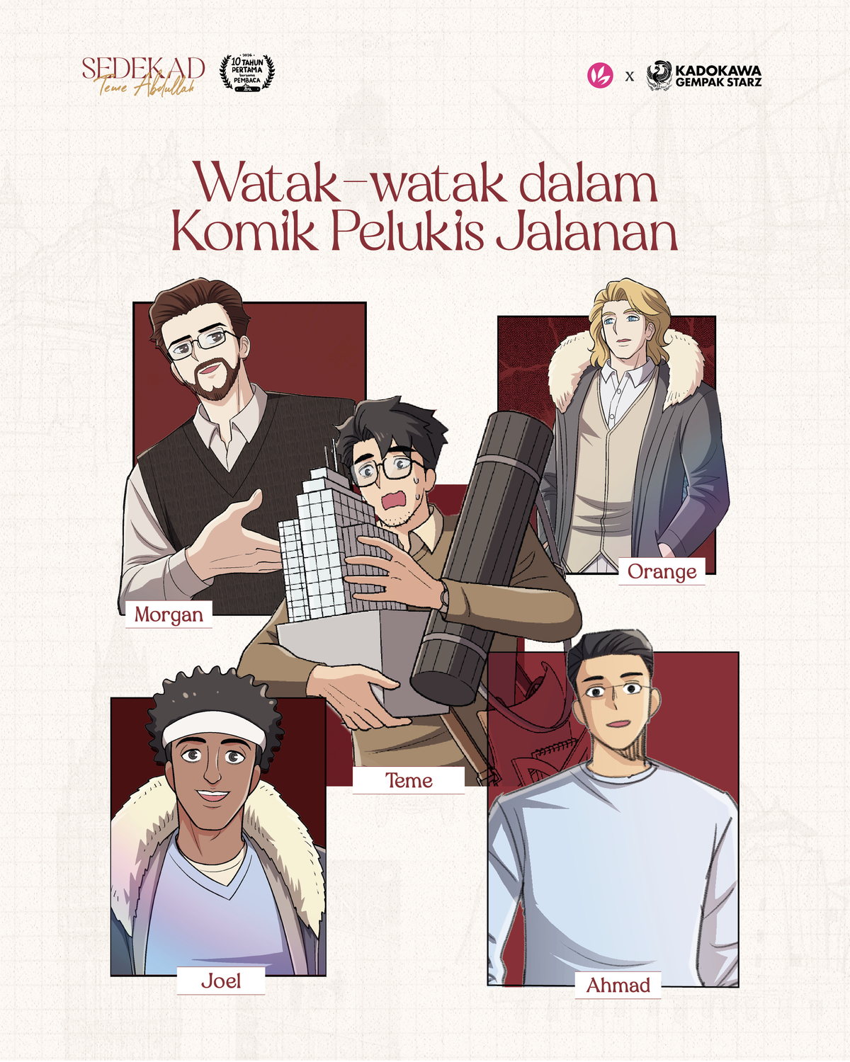 Kombo Khas Sedekad Teme Abdullah [Tanpa Book Badge}