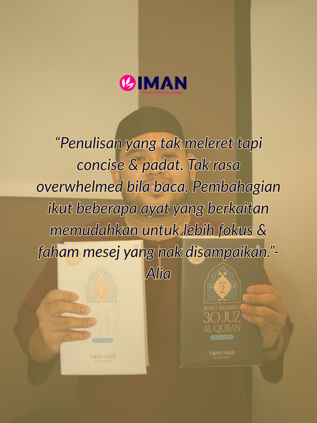 (Pratempah) Koleksi Kunci Tadabbur 30 Juz Al-Quran (Jilid 1 & 2) + Slipcase + Bookmark Ekslusif