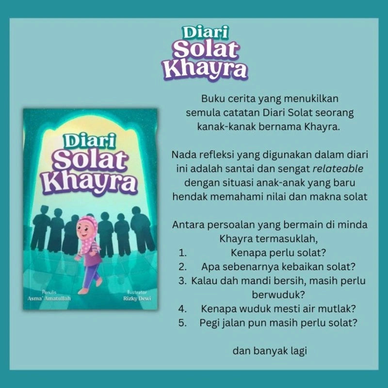 Diari Solat Khayra oleh Asma' Amatullah