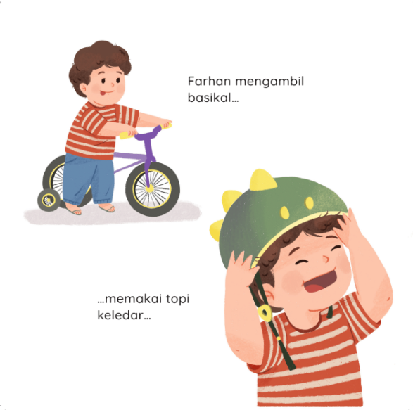 Farhan Belajar Untuk Bersabar Daripada Kisah Nabi Ayyub A.S Yang Sabar
