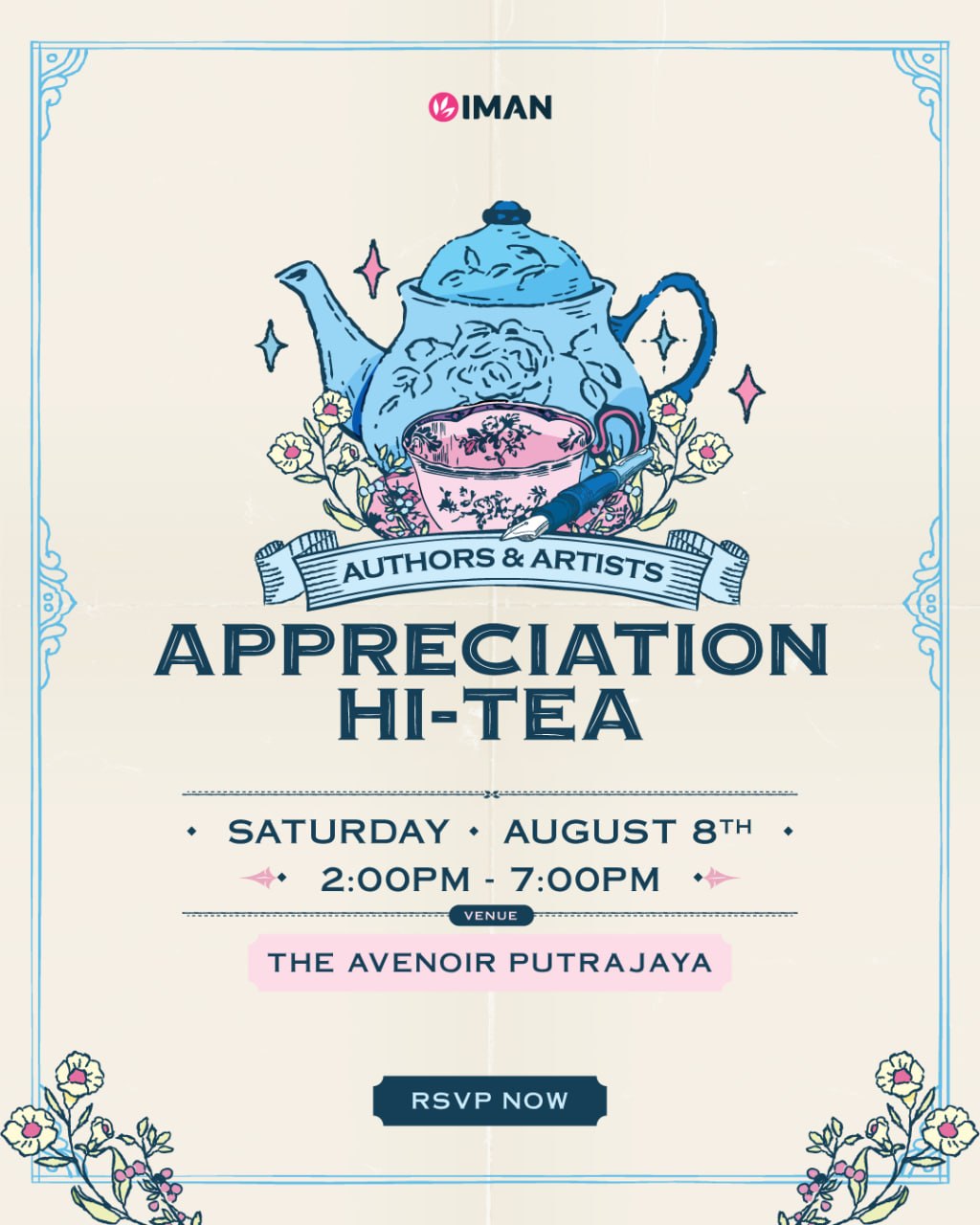 Authors & Artists Appreciation Hi-Tea