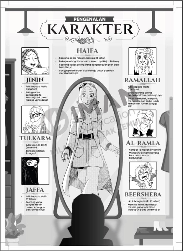 Iman Publication Book Adik-beradik Gaza: Rahsia Hadiah Hebat Daripada Haifa Yang Tidak Berbakat 101014