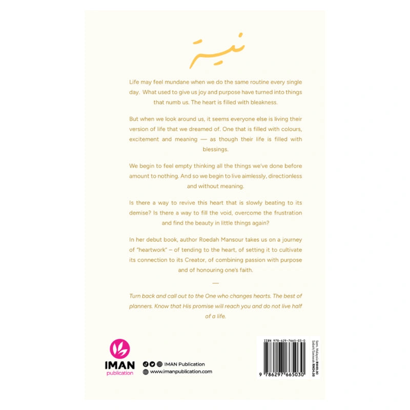 Blessings in the Little Things: In Pursuit of Heartwork to a More Meaningful and Intentional Life by Roedah Mansour