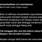 Iman Publication Book Esok, Saya Akan Terus Berjalan oleh Dancing Snail 101046