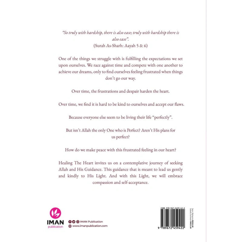 Healing the Heart: Leaving Darkness for Light by Sharifah Nadirah