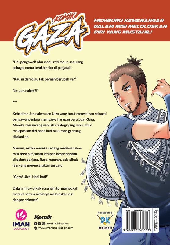 Iman Publication Book Komik Gaza #10: Memburu Kemenangan Dalam Misi Meloloskan Diri Yang Mustahil! by IF Moses 101013