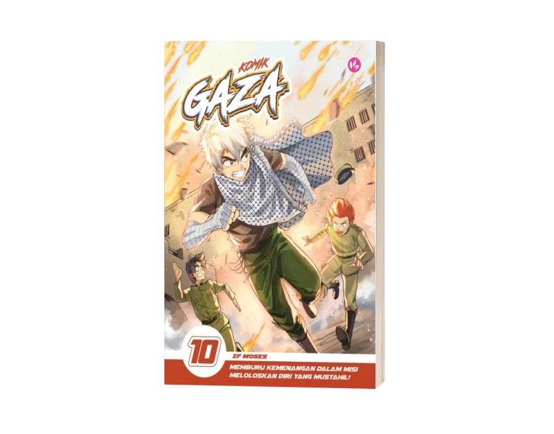 Iman Publication Book Komik Gaza #10: Memburu Kemenangan Dalam Misi Meloloskan Diri Yang Mustahil! by IF Moses 101013