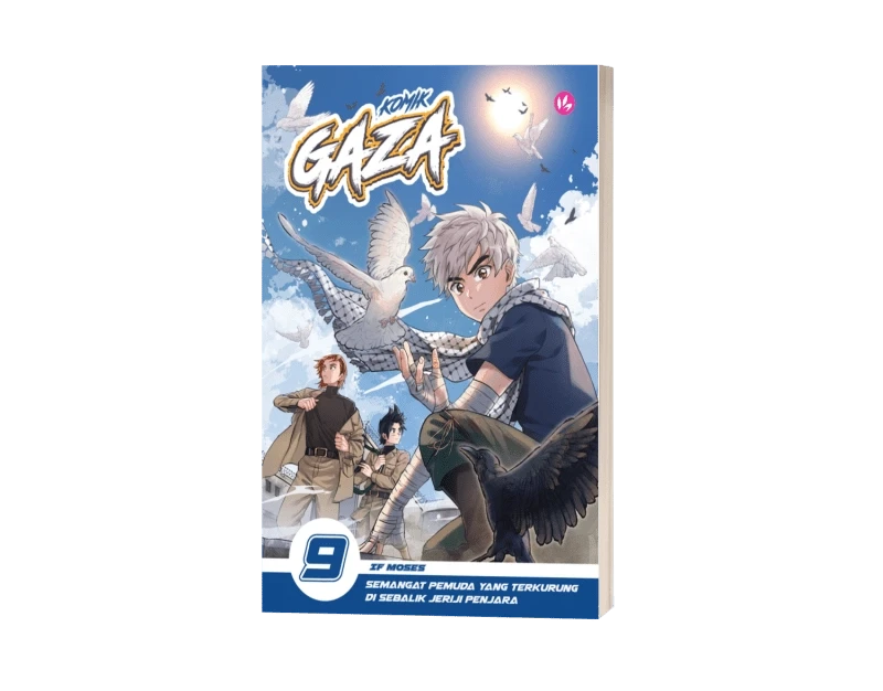 Iman Publication Book Komik Gaza #9: Semangat Pemuda Yang Terkurung Di Sebalik Jeriji Penjara by IF Moses 101012