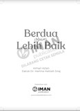 Iman Publication Buku Berdua (Masih) Lebih Baik: Bagaimana Menghidupkan Perhubungan Apabila Cinta Terasa Hambar oleh Aiman Azlan &Dr Harlina Halizah Siraj 201546