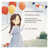 Farah Belajar Menjadi Berani Daripada Kisah Nabi Musa A.S