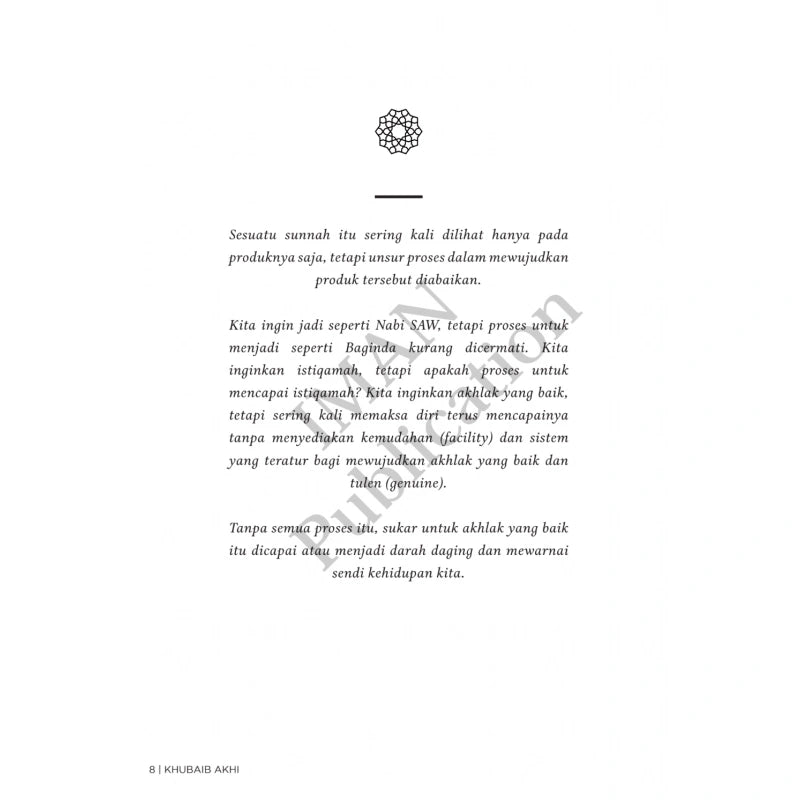 Perjalanan Muhammad ﷺ Menuju Sempurna by Khubaib Akhi