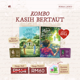 Kombo Kasih Bertaut + [PERCUMA] Coaster + [FREE Online Exclusive 1000 Die-Cut Bookmark]