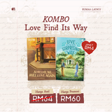 Iman Publication Kombo Love Find Its Way + [FREE Online Exclusive 1000 Die-Cut Bookmark] 400059