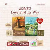 Iman Publication Kombo Love Find Its Way + [PERCUMA] Coaster + [FREE Online Exclusive 1000 Die-Cut Bookmark] 400060