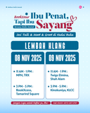IMAN Shoppe Bookstore Event Booktour Bonda Umirah