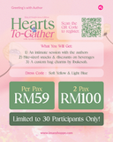 IMAN Shoppe Bookstore [TWO TICKETS] Hearts-To-Gather (Rizq & Forgiveness Edition) Soul Sisters Gathering with Ayesha & Iffah Nizar event-two-ticket-heart-to-gather-24th-August-