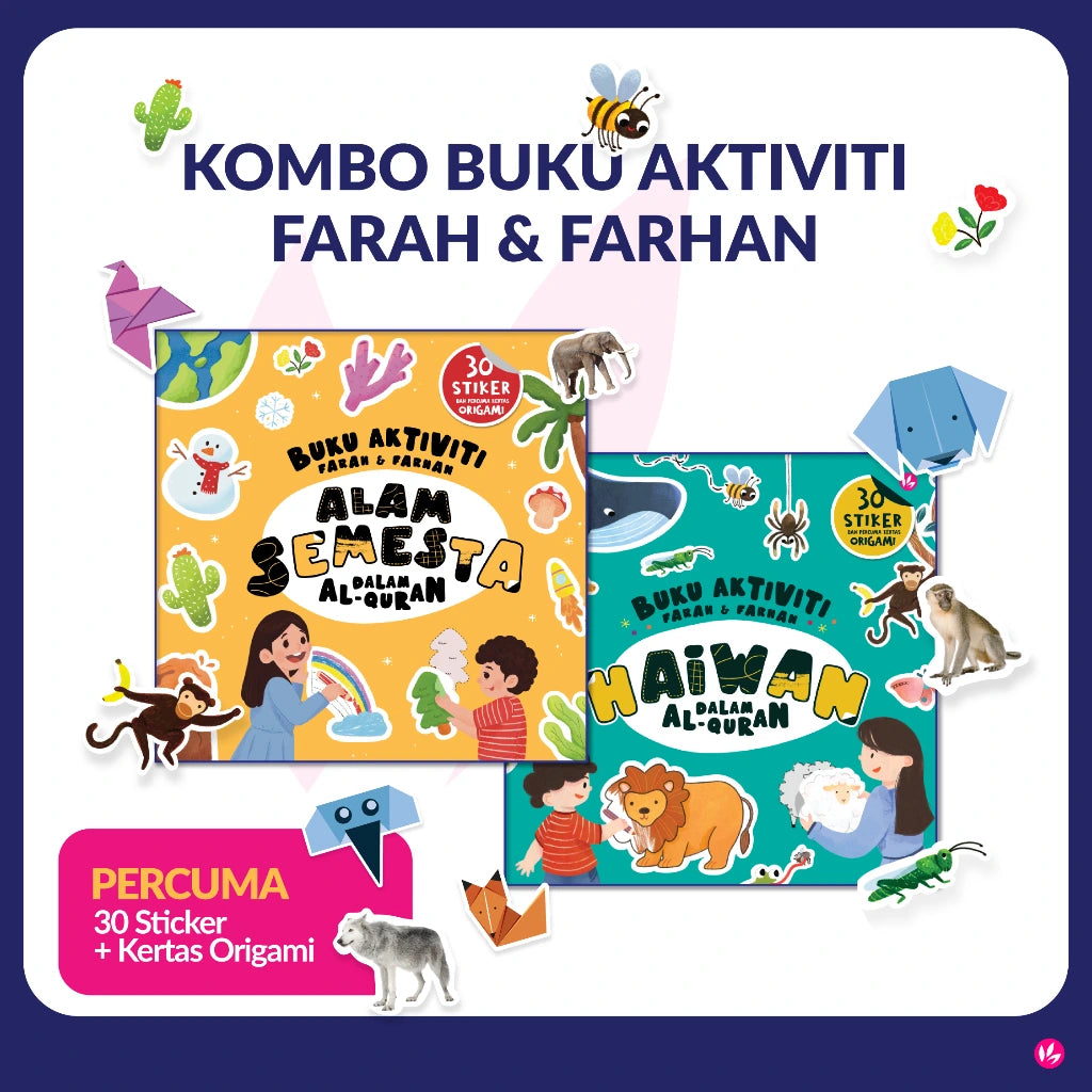 KOMBO BUKU AKTIVITI FARHAN DAN FARAH