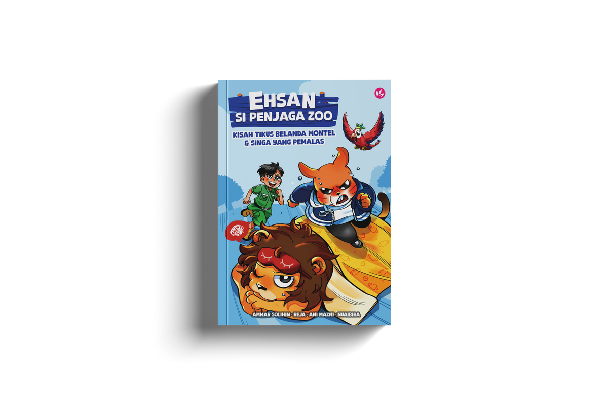 Ehsan Si Penjaga Zoo #2: Kisah Tikus Belanda Montel & Singa Yang Pemalas