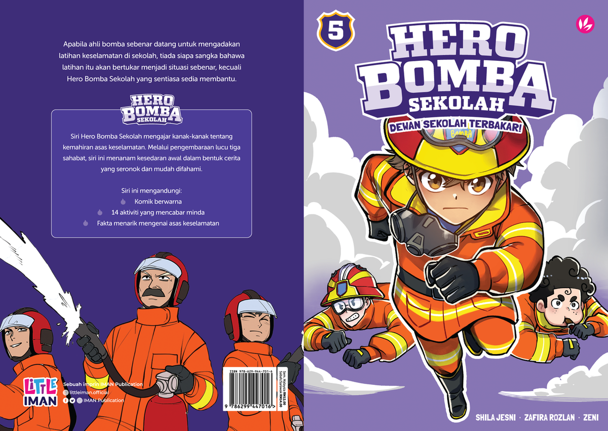 Hero Bomba Sekolah #5: Dewan Sekolah Terbakar!
