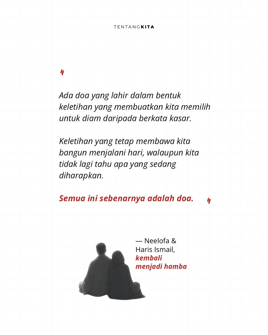 Kembali Menjadi Hamba oleh Neelofa & Harris Ismail