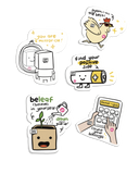 BarangAnn Pakej A (Buku + Bookmark + Pouch Bag + Coaster + Sticker Pack)