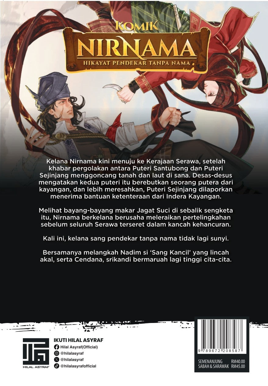 Komik Nirnama: Hikayat Pendekar Tanpa Nama 2 by Hilal Asyraf