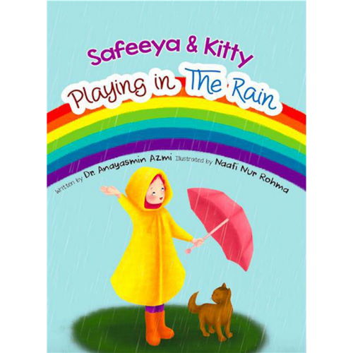 Aulad Read & Play Buku Safeeya & Kitty Playing in the Rain by Dr Anayasmin Azmi 200104