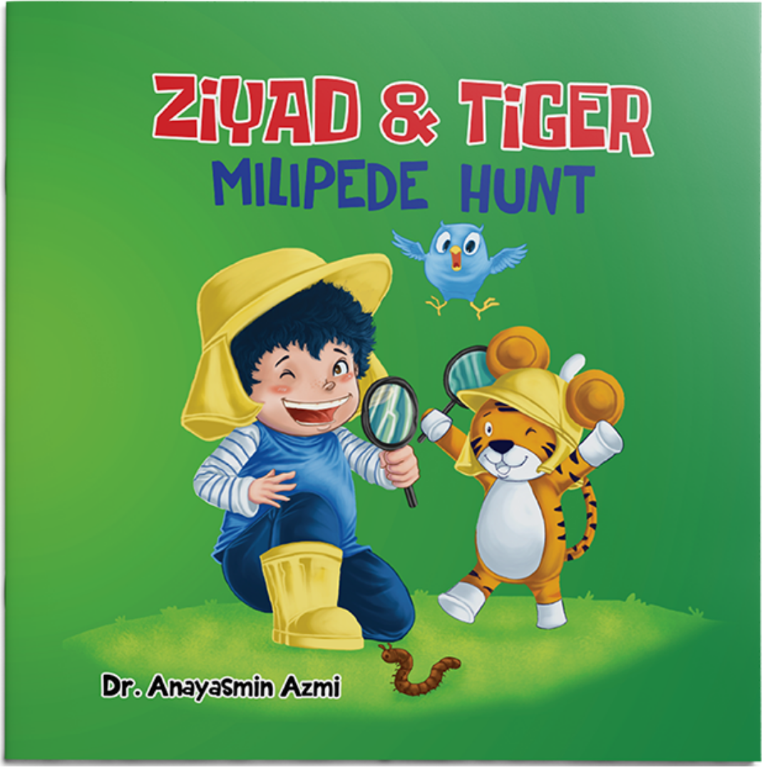 Aulad Read & Play Buku Ziyad & Tiger Milipede Hunt by Dr Anayasmin Azmi 202313