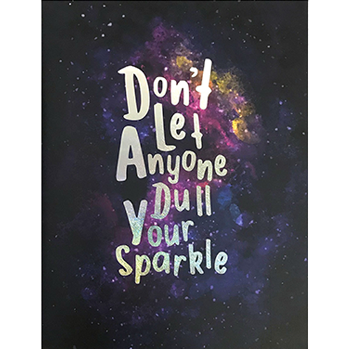 Exercise Book Don't Dull Your Sparkle Exercise Book 100608