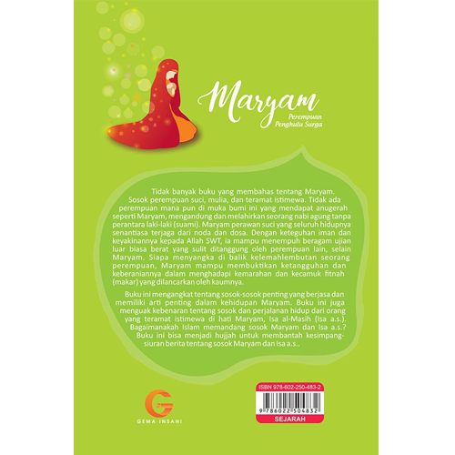 Maryam Perempuan Penghulu Syurga - Iman Shoppe Bookstore