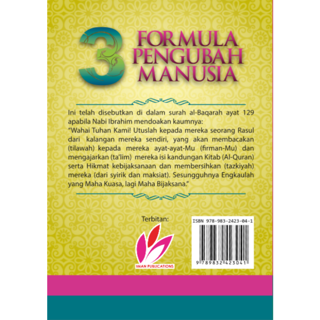 Iman Publication Buku 3 Formula Pengubah Manusia by Ummu Aliya & Muharikah 100013