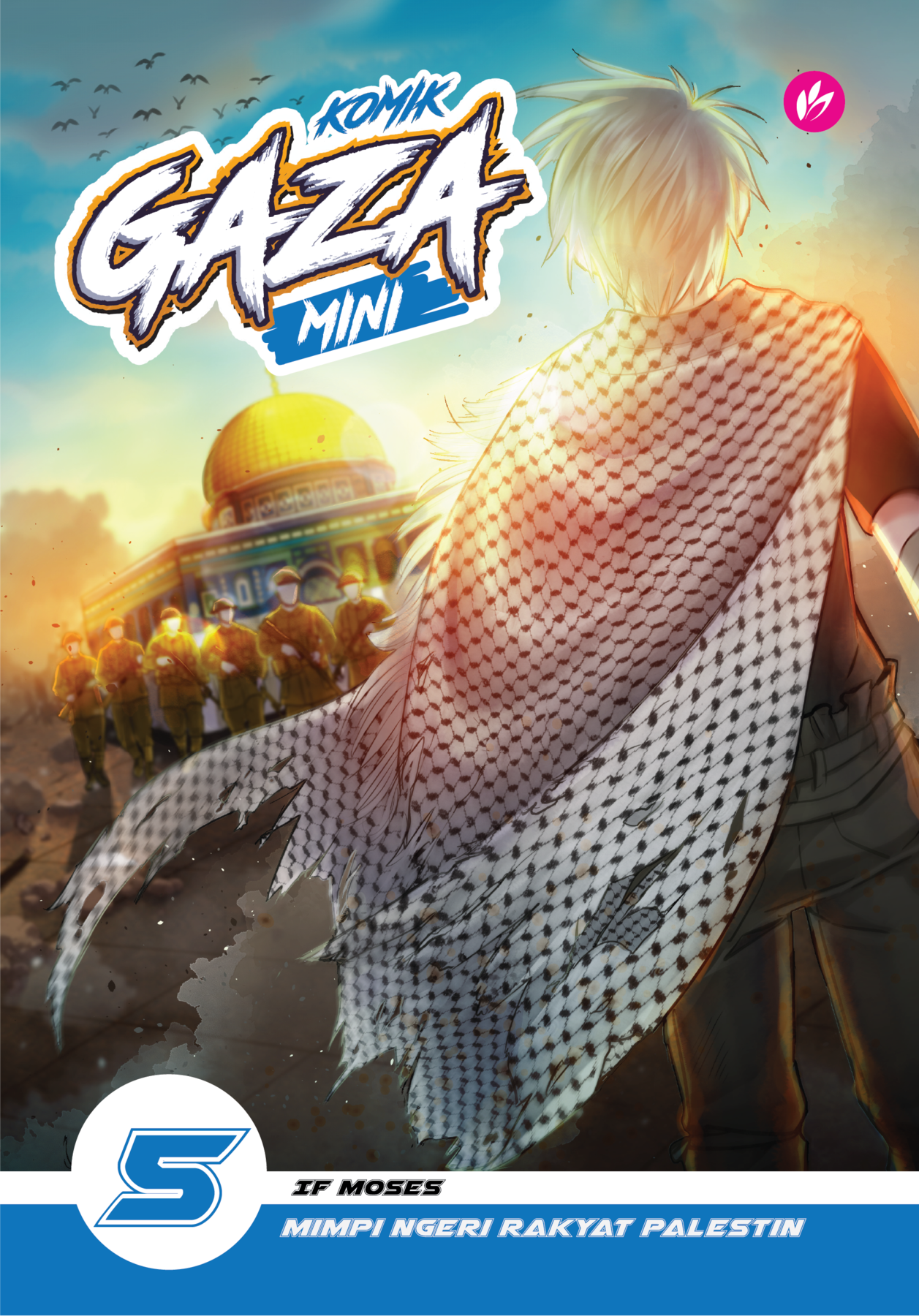 Iman Publication Buku Komik Gaza Mini #5 Mimpi Ngeri Rakyat Palestin by IF Moses 100041