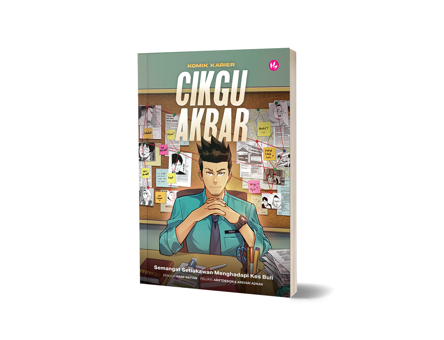 Iman Publication Buku Komik Karier: Cikgu Akbar Semangat Setiakawan Menghadapi Kes Buli by Hasif Rayyan 201410
