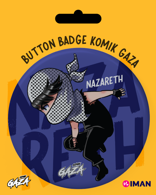 Iman Publication Merchandise Button Badge 2 - Nazareth 201258