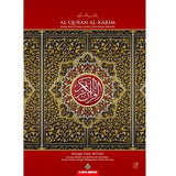 IMAN Shoppe Bookstore Al-Quran Merah Al-Quran Al-Karim Mushaf Resam Uthmani Dengan Tajwid Kaedah Berwarna Waqaf Dan Ibtida' A4 2004711