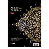 Karya Bestari Al-Quran Black Al-Quran Al-Karim Word by Word Translation & Color Coded Tajweed The Noble Quran A4 201881