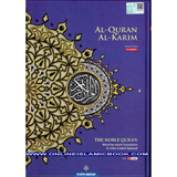 Karya Bestari Al-Quran Blue Al-Quran Al-Karim Word by Word Translation & Color Coded Tajweed The Noble Quran A4 201881