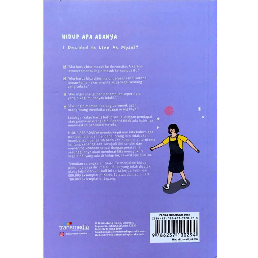 KAWAH Media Buku Hidup Apa Adanya by Kim Suhyun 201391