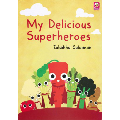 Little Caliph Book (AS-IS) My Delicious Superheroes By Zulaikha Sulaiman 1002641