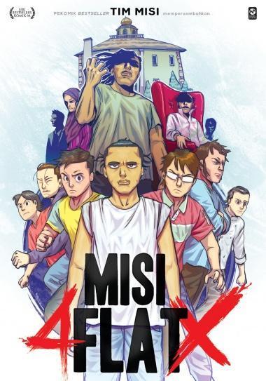 PTS Bookcafe Buku Komik M Misi 4 Flat X oleh Tim Misi 201756