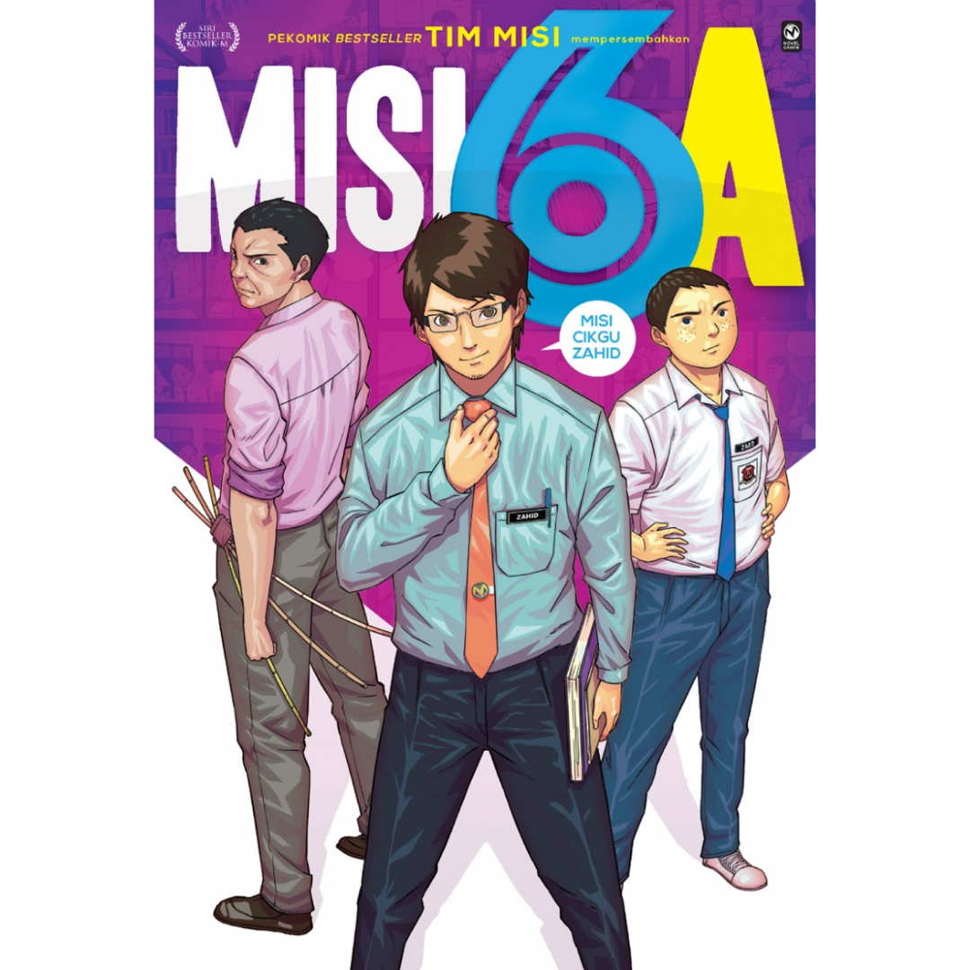PTS Bookcafe Buku Komik M Misi 6A Misi Cikgu Zahid 201758